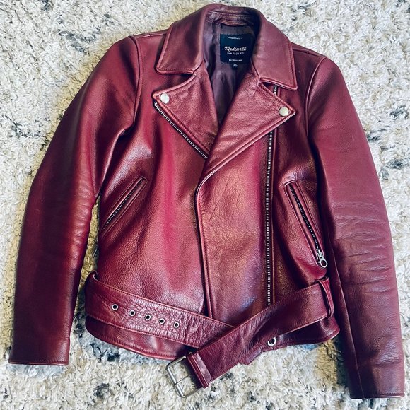 Madewell Ultimate Leather Jacket - Picture 1 of 10